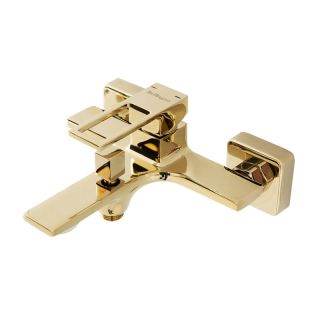 Смеситель для ванны BelBagno Luсe золото LUC-VAS-ORO